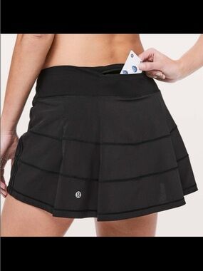 Lululemon Athletica Black Skorts